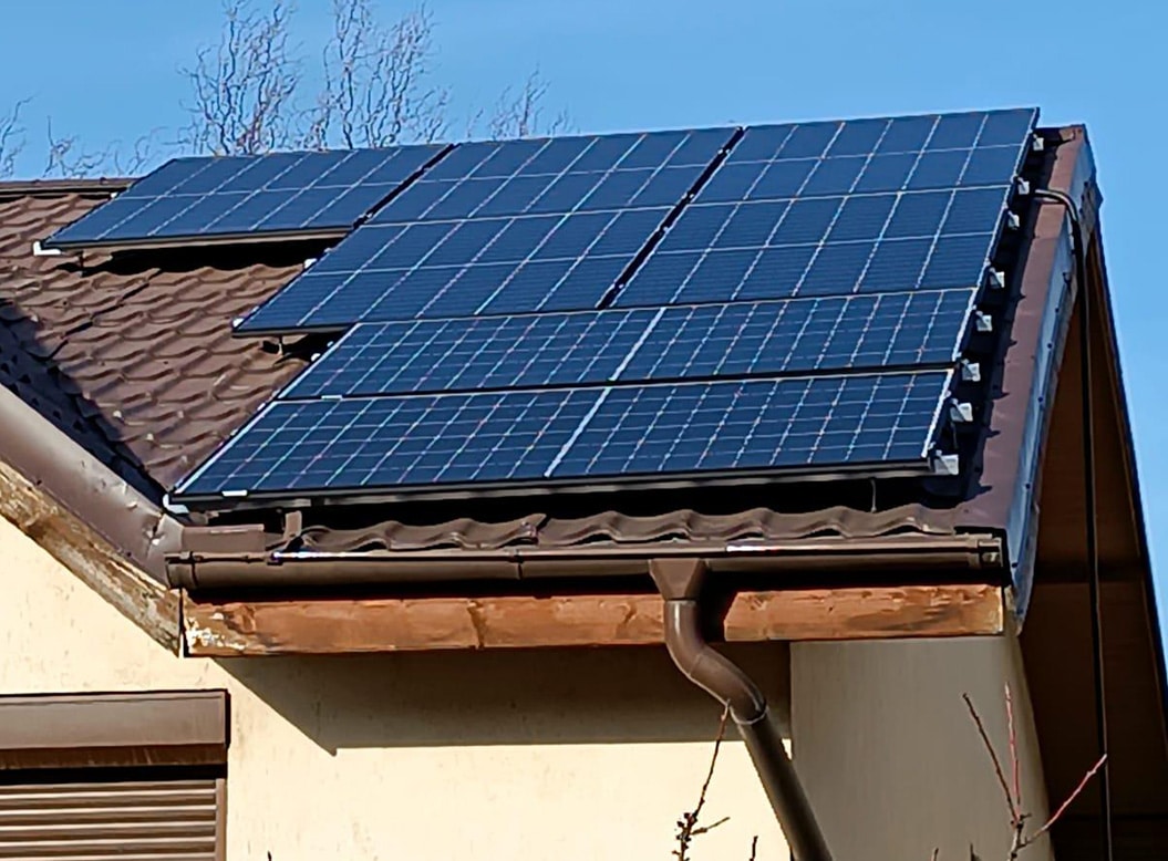 Chiajna 6,37 kW, 14 panouri Canadian Solar 455 Wp