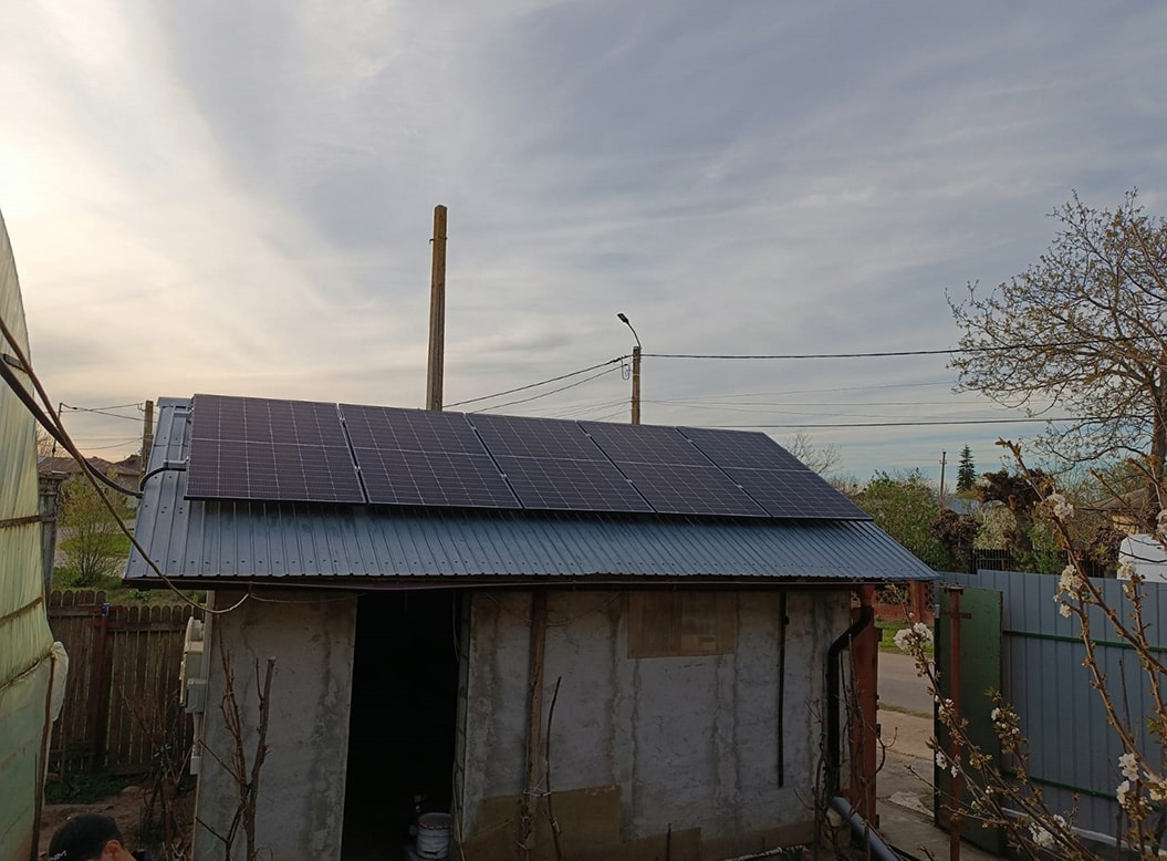 Frumușani 4,55 kW, 10 panouri Canadian Solar 455 Wp