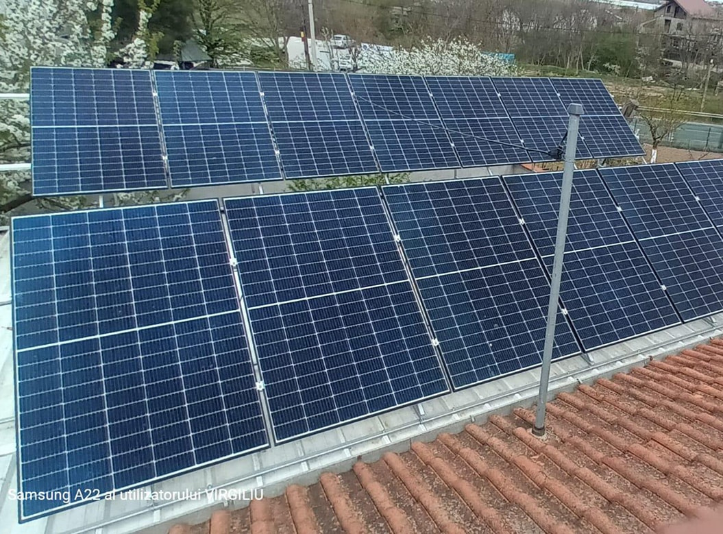 Tulcea 6,37 kW, 14 panouri Canadian Solar 455 Wp
